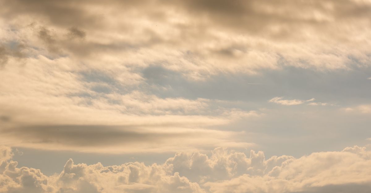A calm, atmospheric dawn sky — a soothing image for waking up too early and can't fall back asleep